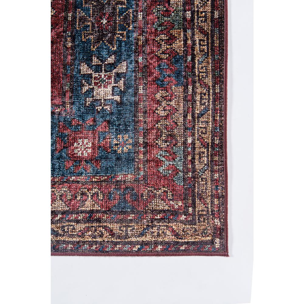 Traditional Rectangle Area Rug, Burgundy, 2' X 3'. Picture 3