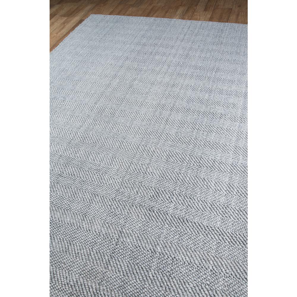 Contemporary Rectangle Area Rug, Grey, 2' X 3'. Picture 2