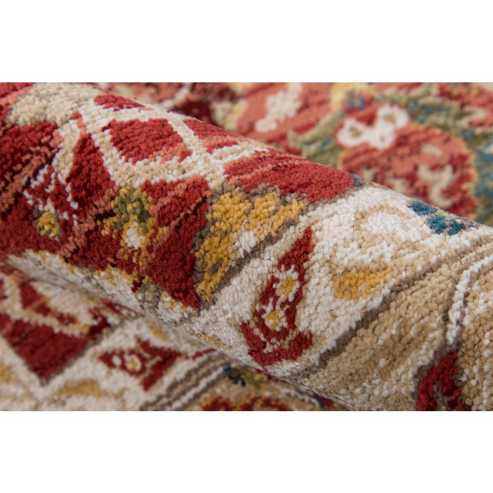 Traditional Rectangle Area Rug, Red, 2' X 3'. Picture 4