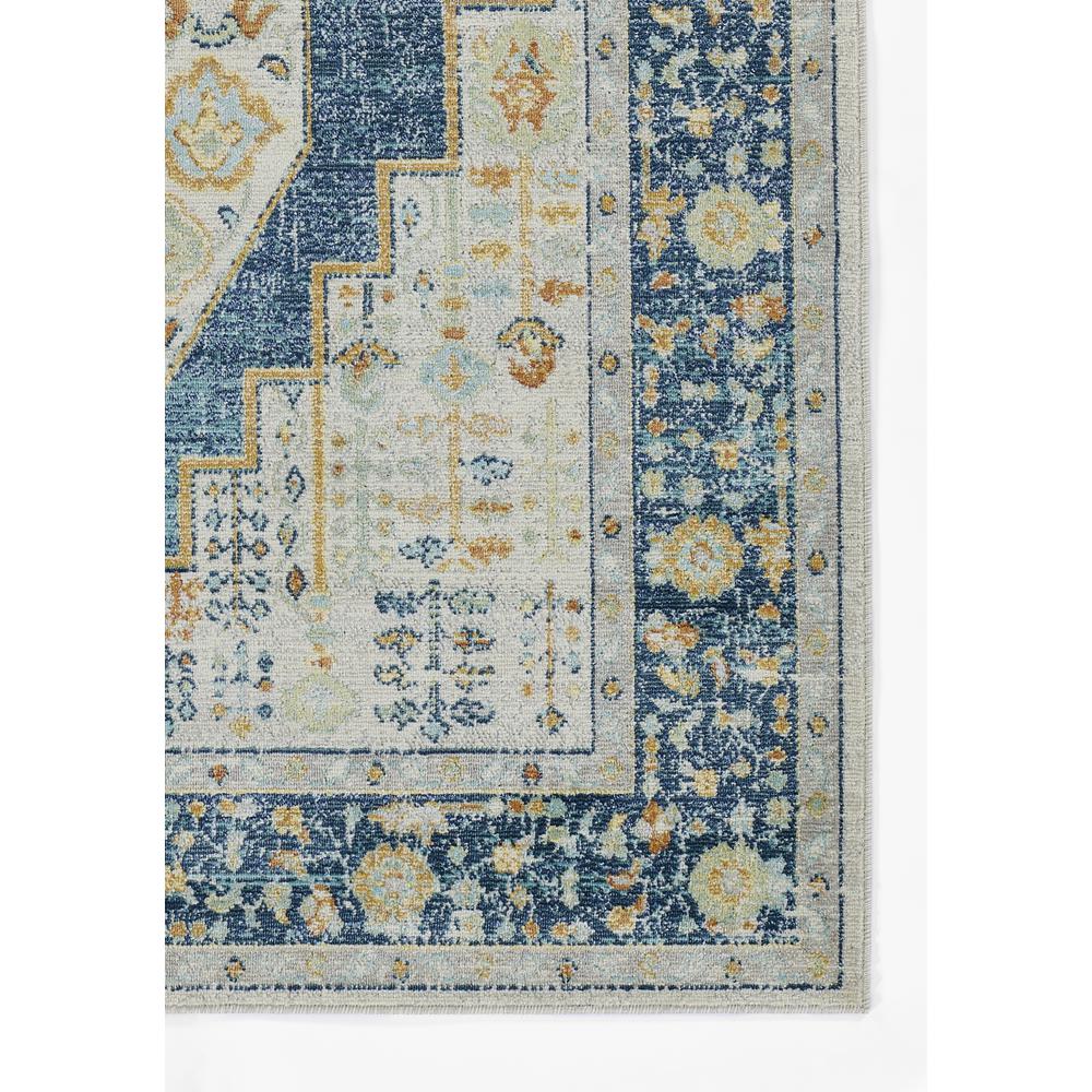 Traditional Rectangle Area Rug, Navy, 2' X 3'. Picture 2