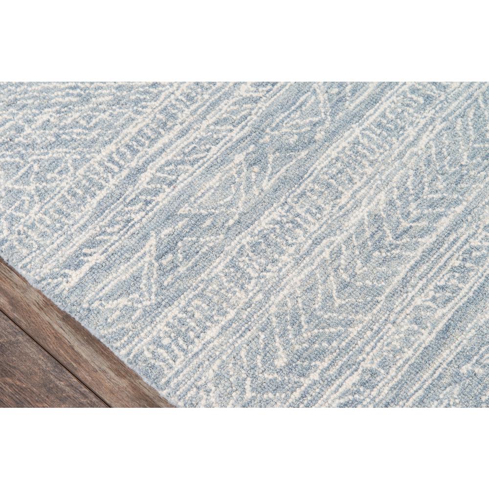 Contemporary Rectangle Area Rug, Light Blue, 2' X 3'. Picture 3