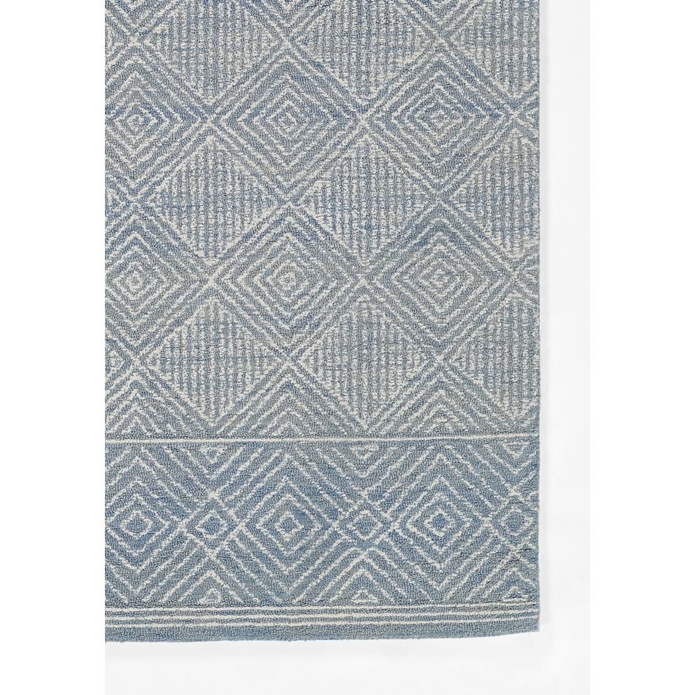 Contemporary Rectangle Area Rug, Blue, 2' X 3'. Picture 2