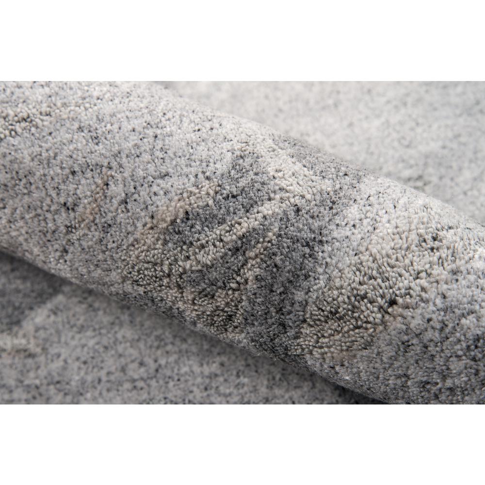 Contemporary Rectangle Area Rug, Silver, 2' X 3'. Picture 4