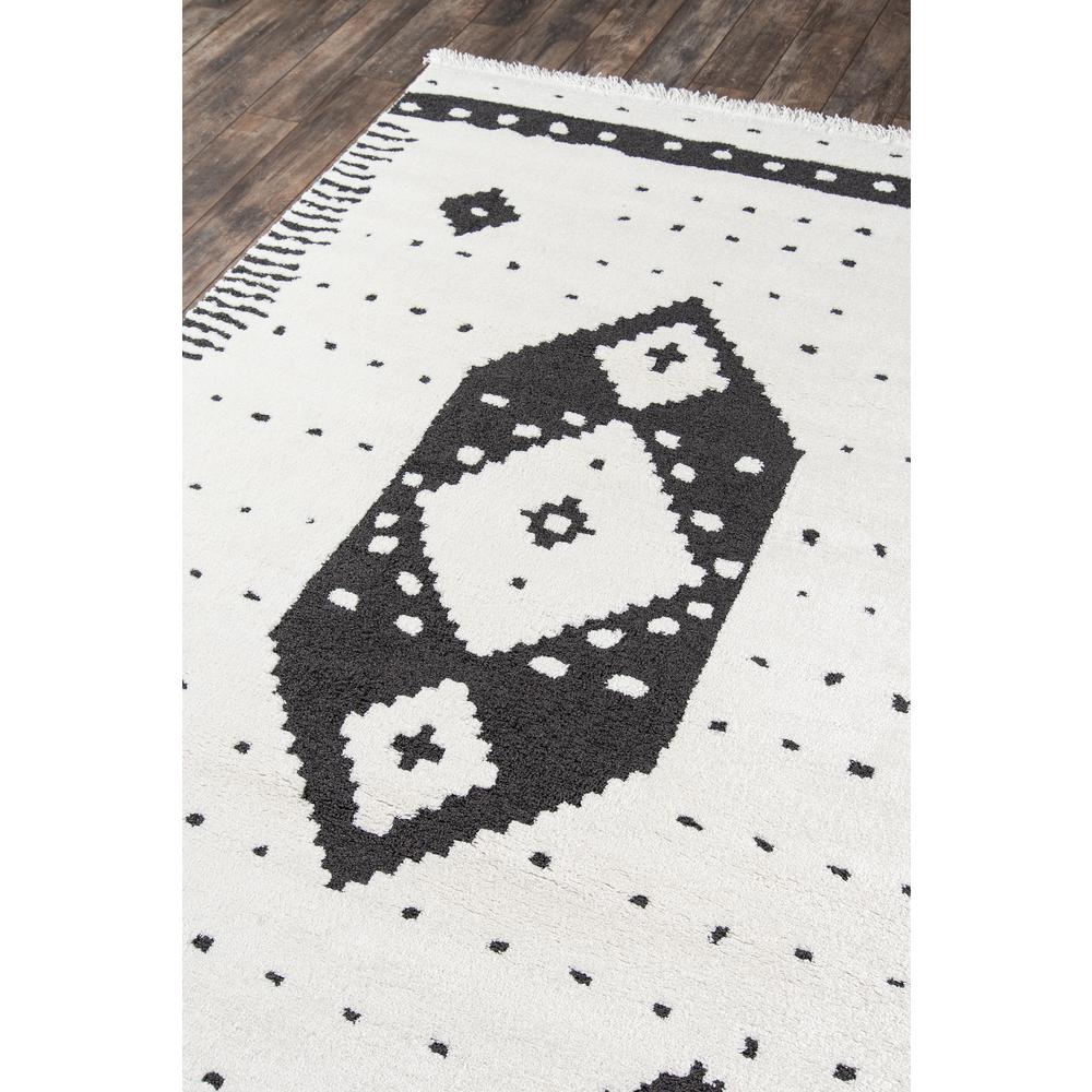 Contemporary Rectangle Area Rug, Ivory, 2' X 3'. Picture 2