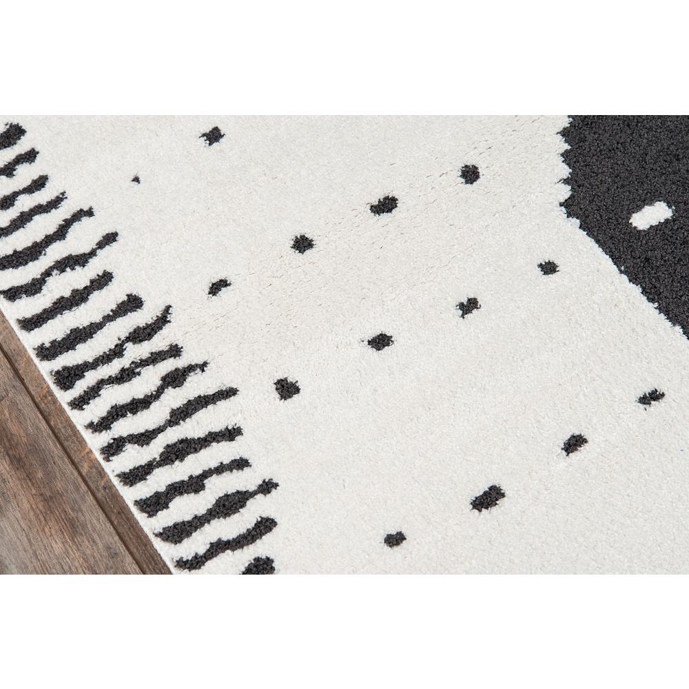 Contemporary Rectangle Area Rug, Ivory, 2' X 3'. Picture 3
