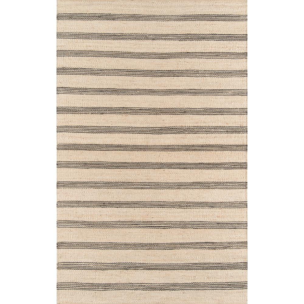 Contemporary Runner Area Rug, Charcoal, 2'3" X 8' Runner. Picture 1