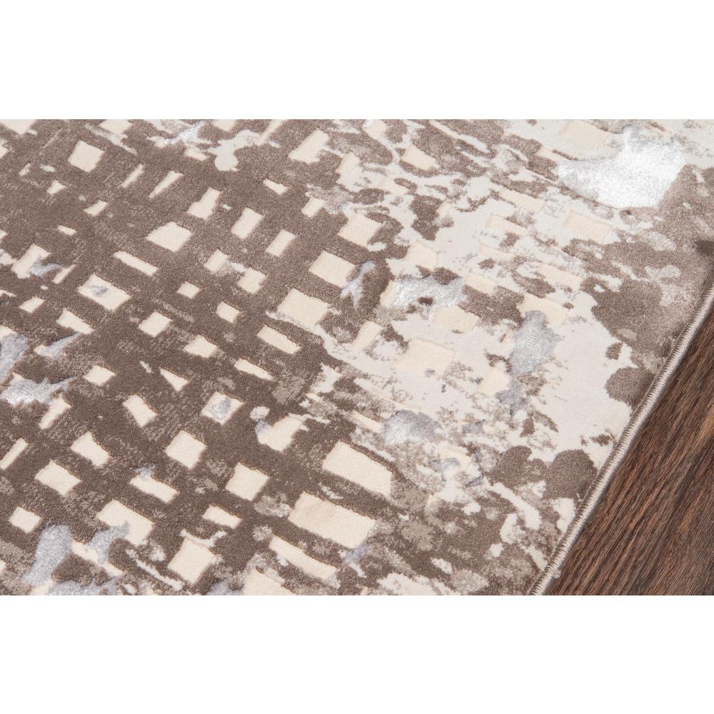 Contemporary Rectangle Area Rug, Beige, 2' X 3'. Picture 3