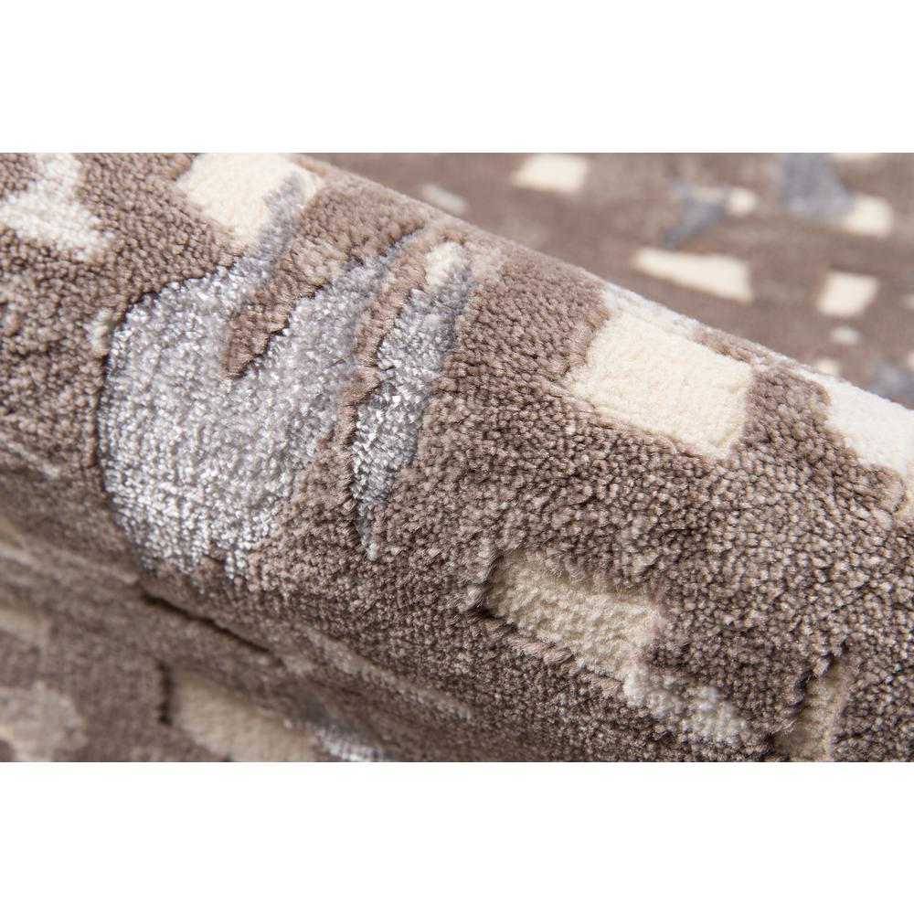 Contemporary Rectangle Area Rug, Beige, 2' X 3'. Picture 4