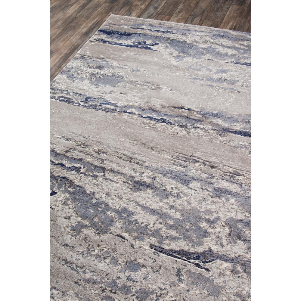 Contemporary Rectangle Area Rug, Blue, 2' X 3'. Picture 2