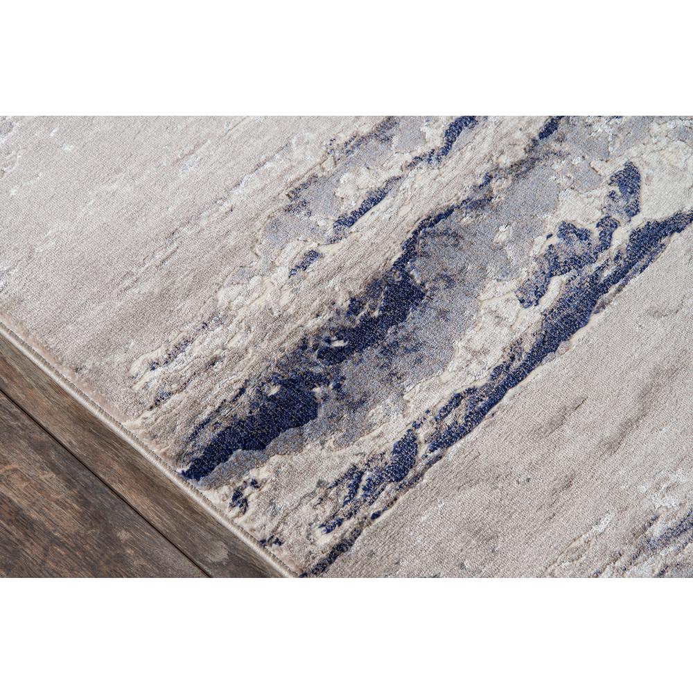 Contemporary Rectangle Area Rug, Blue, 2' X 3'. Picture 3