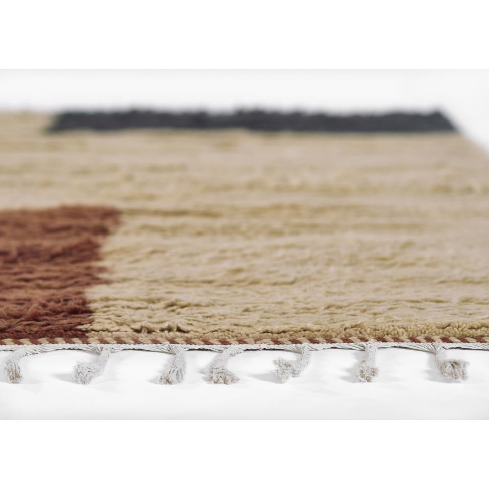 Contemporary Rectangle Area Rug, Multi, 9' X 12'. Picture 6