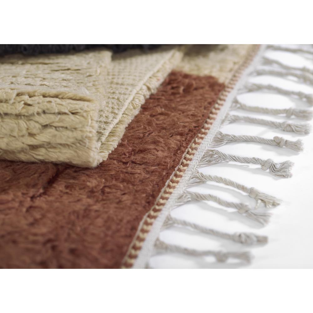 Contemporary Rectangle Area Rug, Multi, 9' X 12'. Picture 8
