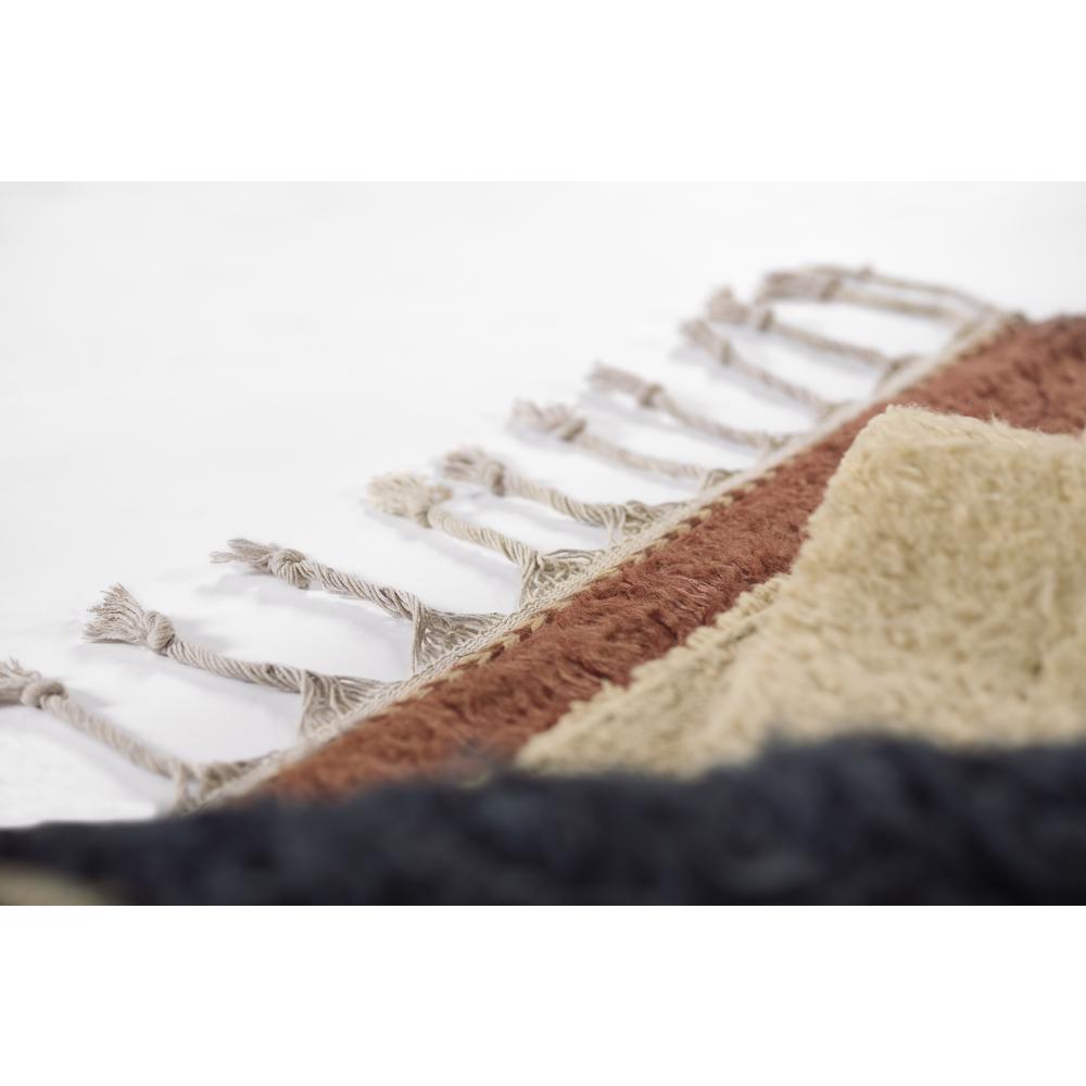 Contemporary Rectangle Area Rug, Multi, 9' X 12'. Picture 9