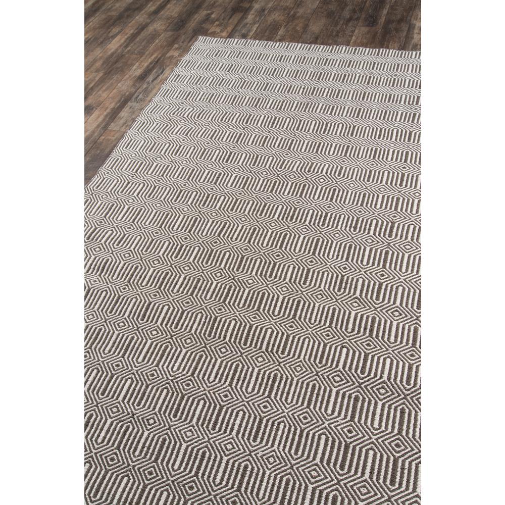Contemporary Rectangle Area Rug, Brown, 2' X 3'. Picture 2