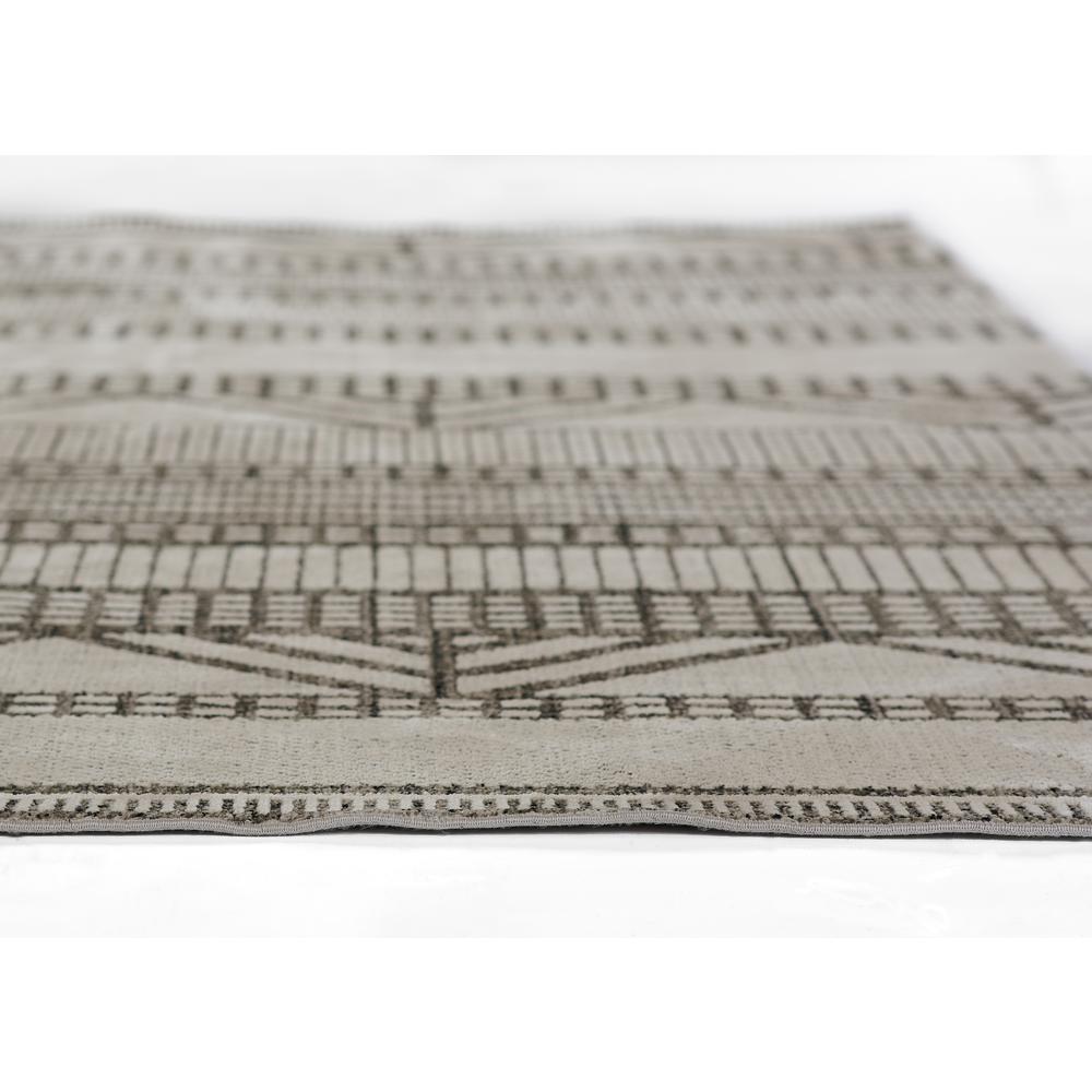 Contemporary Rectangle Area Rug, Sand, 2' X 3'. Picture 6