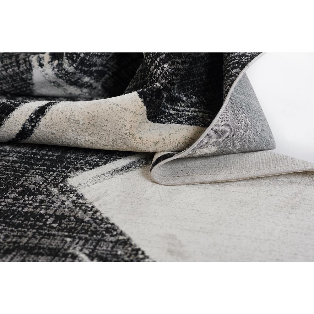 Contemporary Rectangle Area Rug, Ivory, 2' X 3'. Picture 8