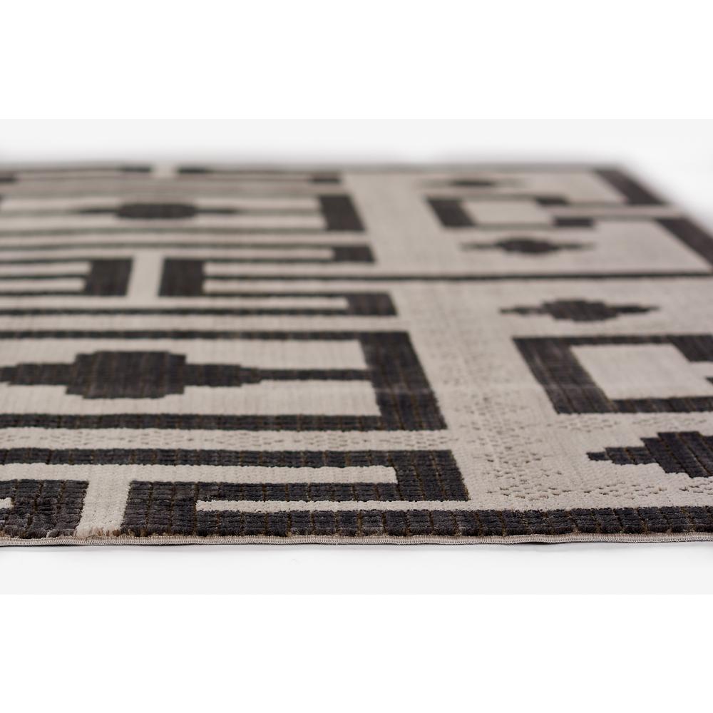 Contemporary Rectangle Area Rug, Ivory, 2' X 3'. Picture 6