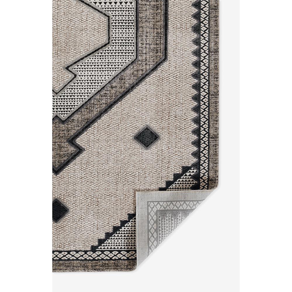 Contemporary Rectangle Area Rug, Ivory, 2' X 3'. Picture 3