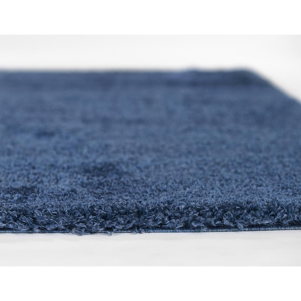 Contemporary Rectangle Area Rug, Denim, 5'3" X 7'. Picture 4