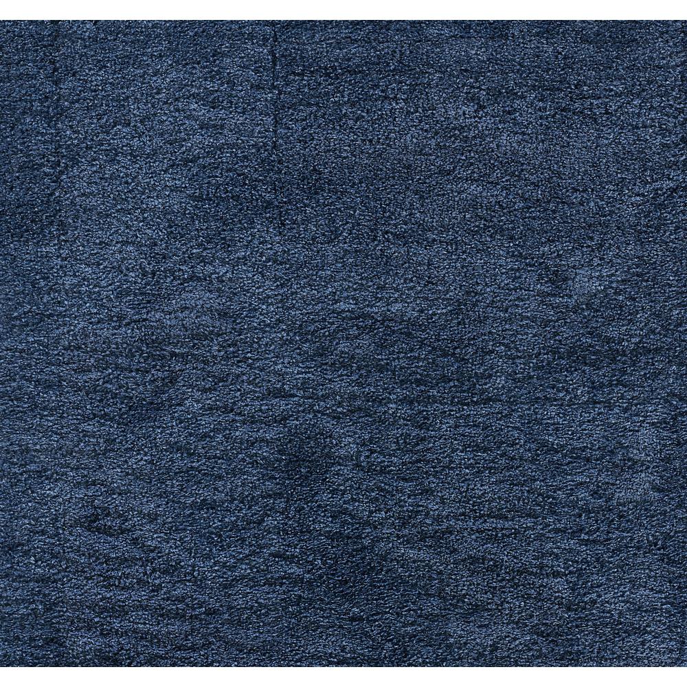 Contemporary Rectangle Area Rug, Denim, 5'3" X 7'. Picture 5