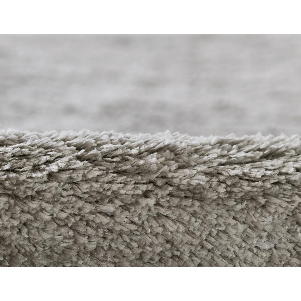 Contemporary Rectangle Area Rug, Light Grey, 5'3" X 7'. Picture 4
