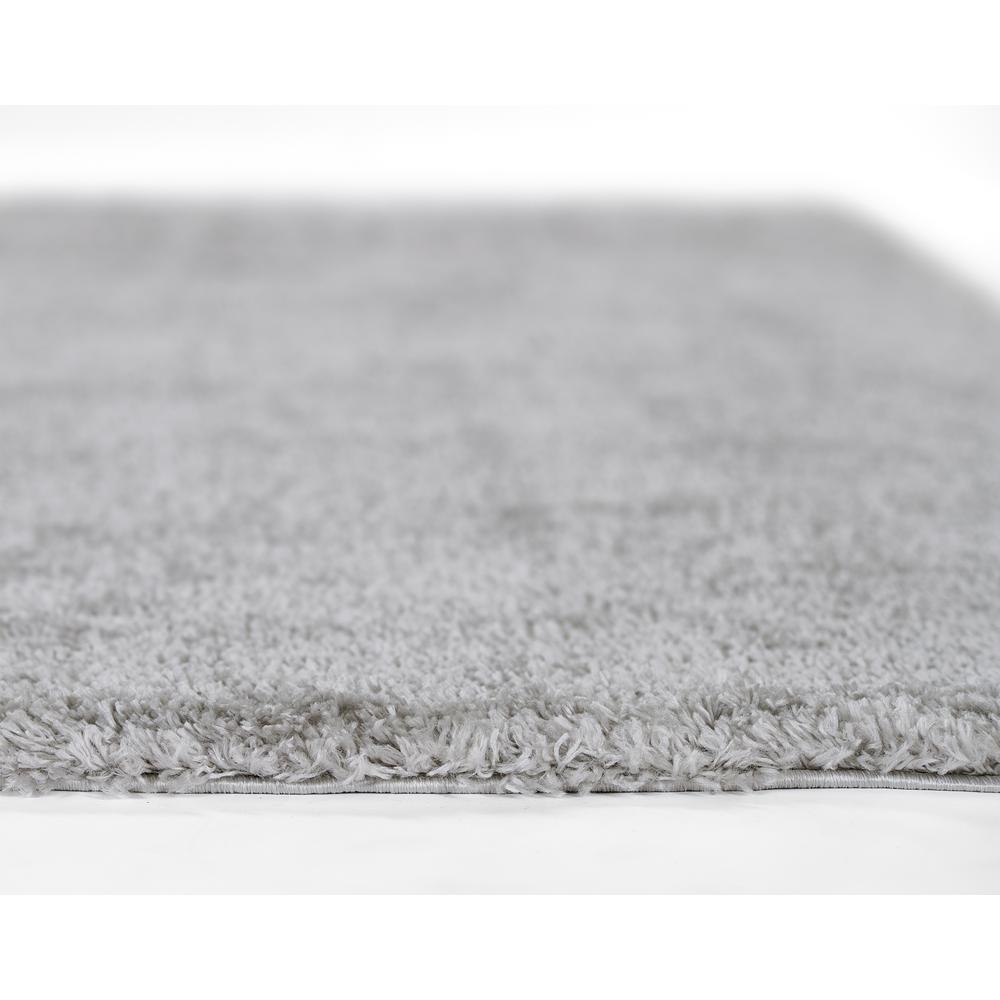 Contemporary Rectangle Area Rug, Light Grey, 5'3" X 7'. Picture 5