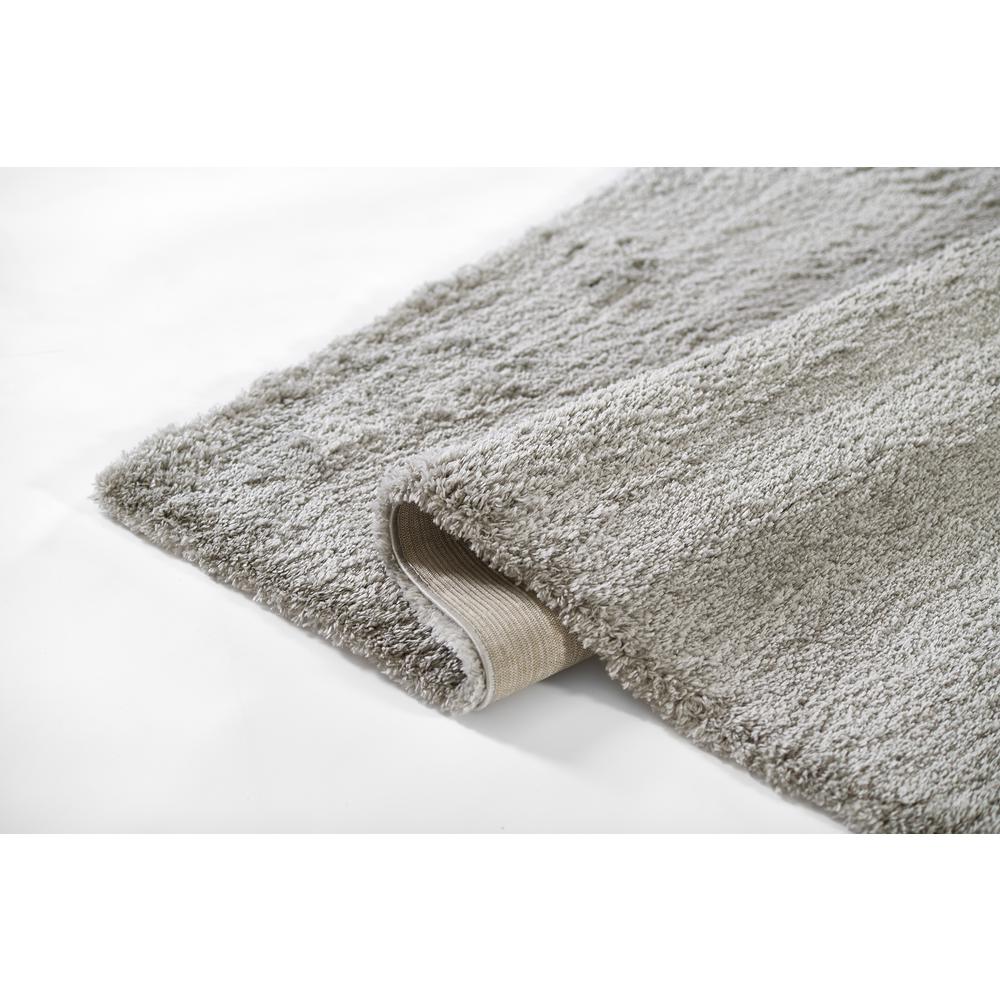 Contemporary Rectangle Area Rug, Light Grey, 5'3" X 7'. Picture 7
