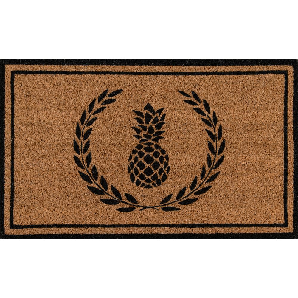 Casual Rectangle Area Rug, Black, 1'6" X 2'6". Picture 1