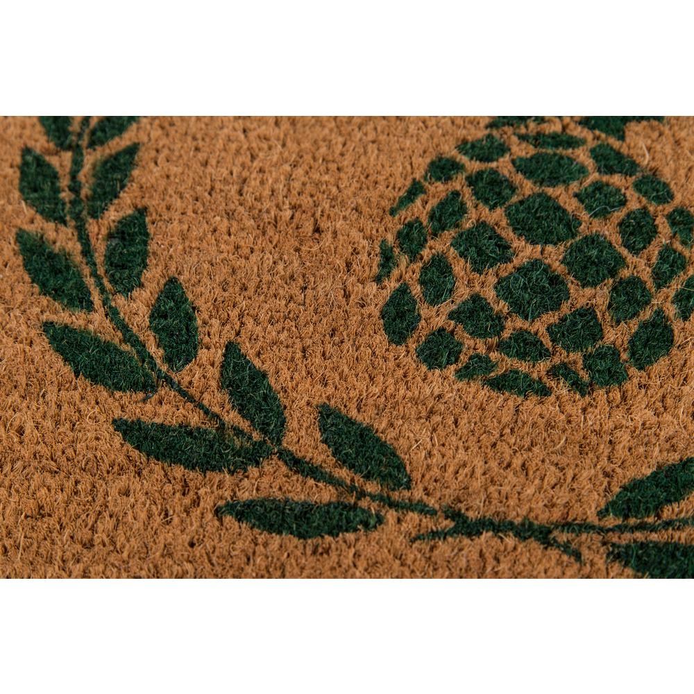 Casual Rectangle Area Rug, Green, 1'6" X 2'6". Picture 3