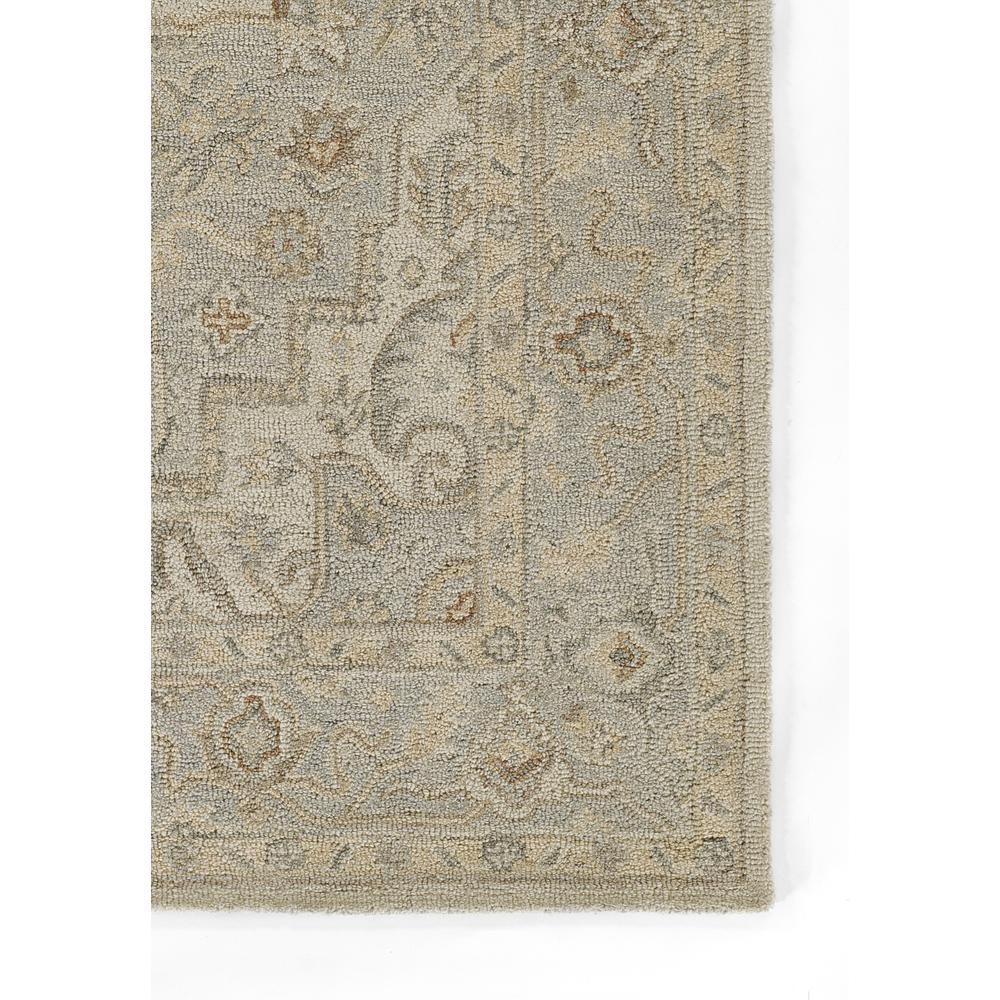 Traditional Rectangle Area Rug, Light Blue, 2' X 4'. Picture 2