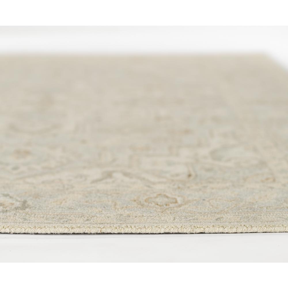 Traditional Rectangle Area Rug, Light Blue, 2' X 4'. Picture 5