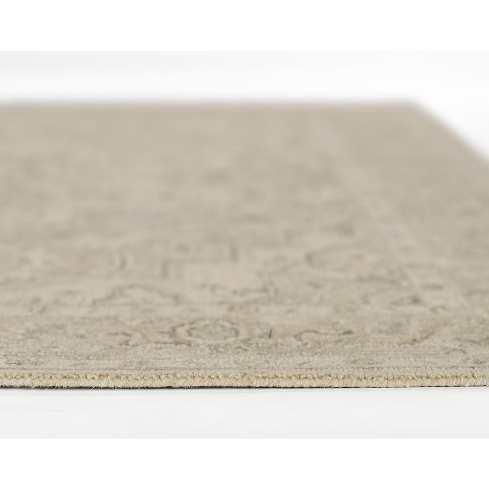 Traditional Rectangle Area Rug, Taupe, 2' X 4'. Picture 5
