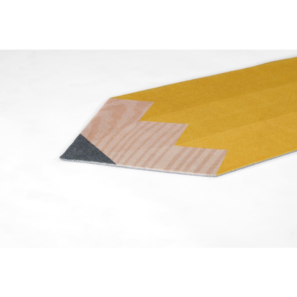 Playground Pencil Multi Kid Rug 2'4" X 7'7". Picture 2