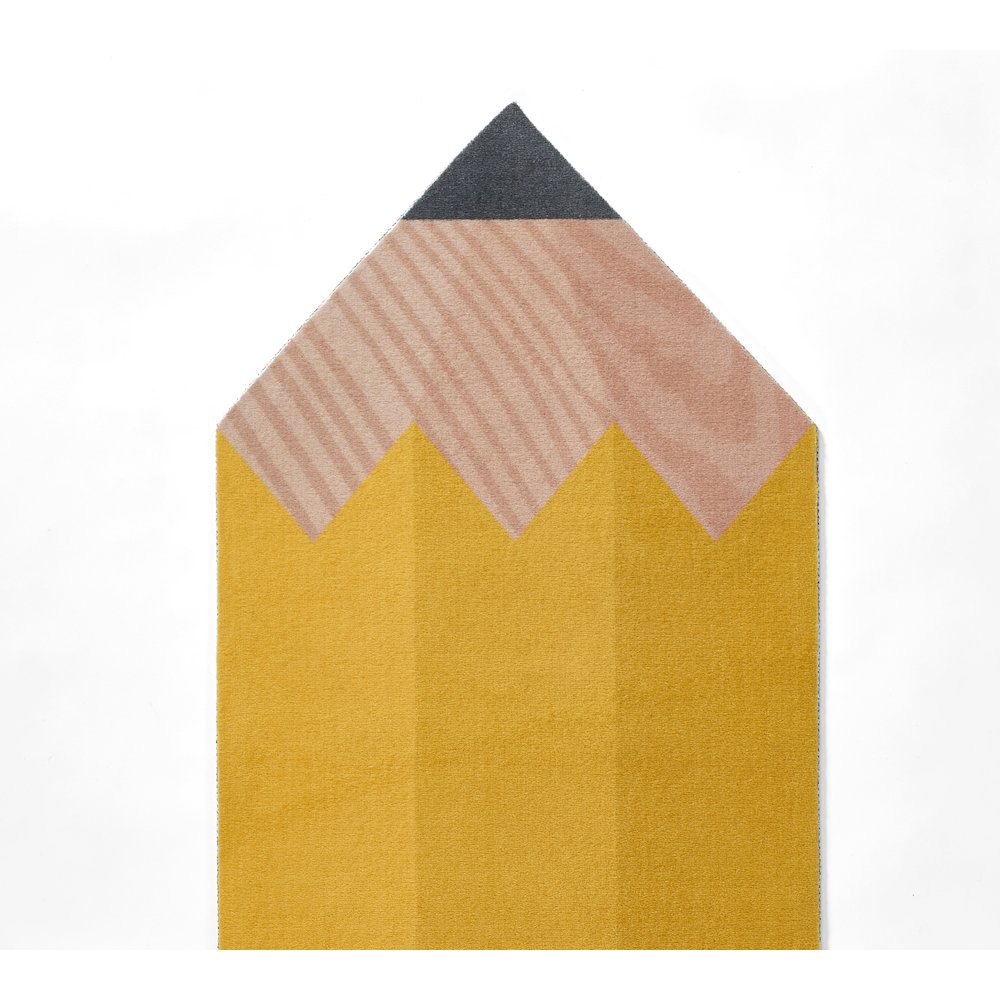 Playground Pencil Multi Kid Rug 2'4" X 7'7". Picture 6