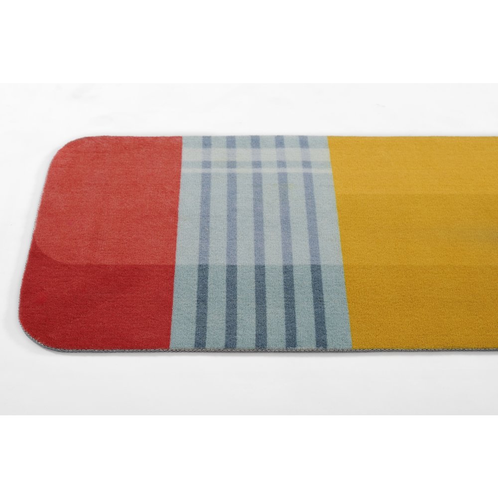 Playground Pencil Multi Kid Rug 2'4" X 7'7". Picture 7