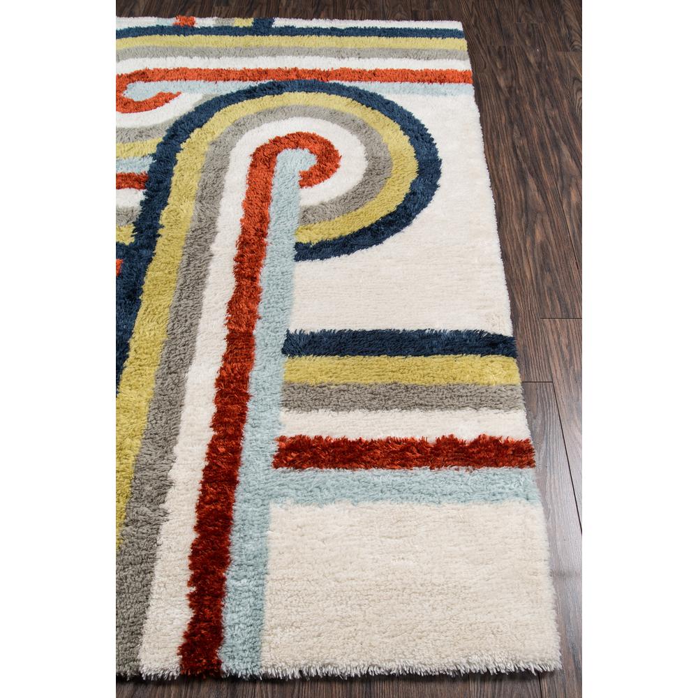 Modern Rectangle Area Rug, Multi, 2' X 3'. Picture 2