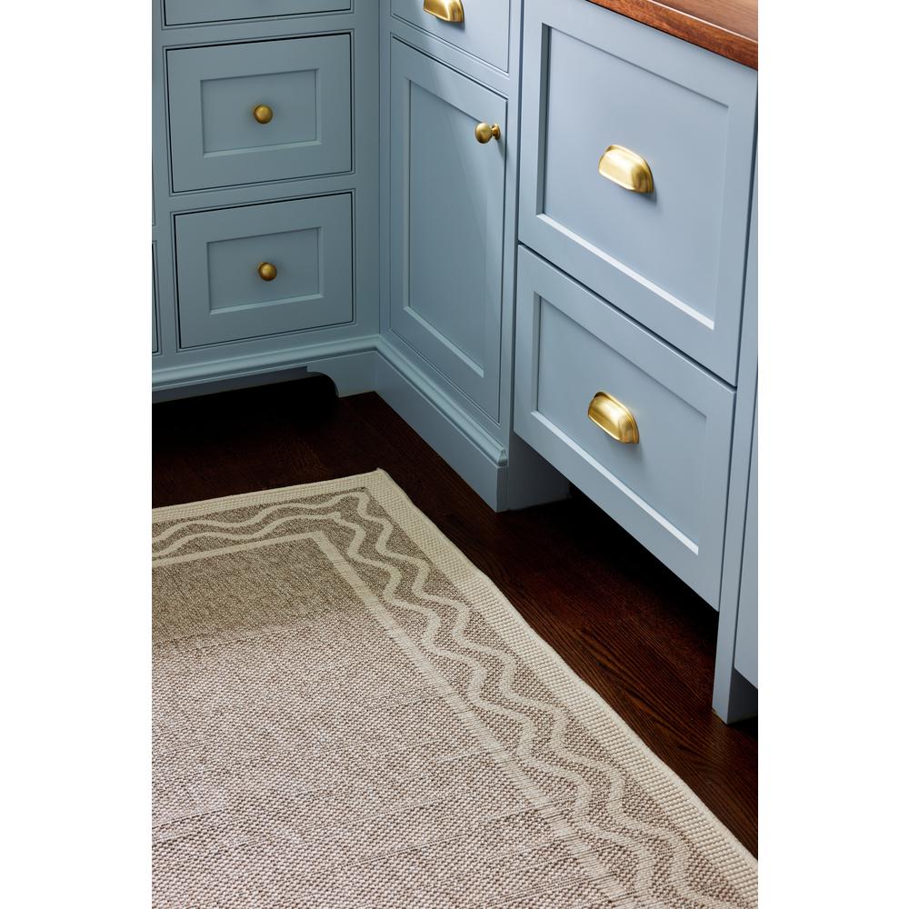 Contemporary Rectangle Area Rug, Grey, 2' X 3'. Picture 12