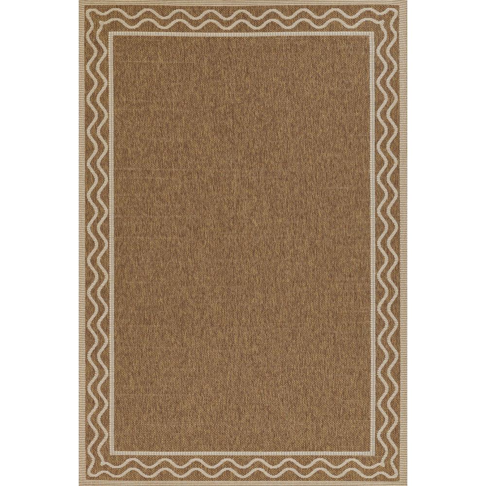 Contemporary Rectangle Area Rug, Natural, 2' X 3'. Picture 1