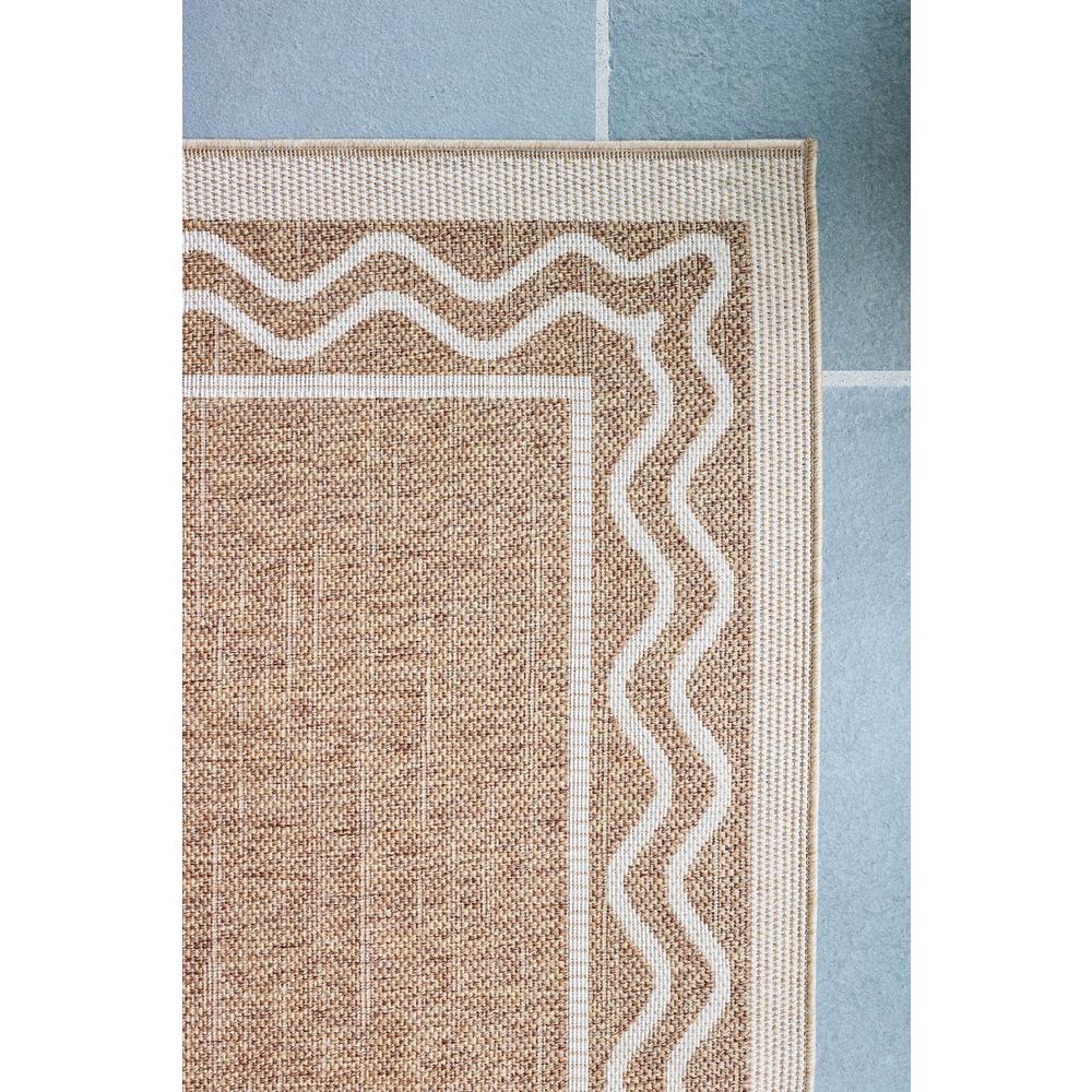 Contemporary Rectangle Area Rug, Natural, 2' X 3'. Picture 12