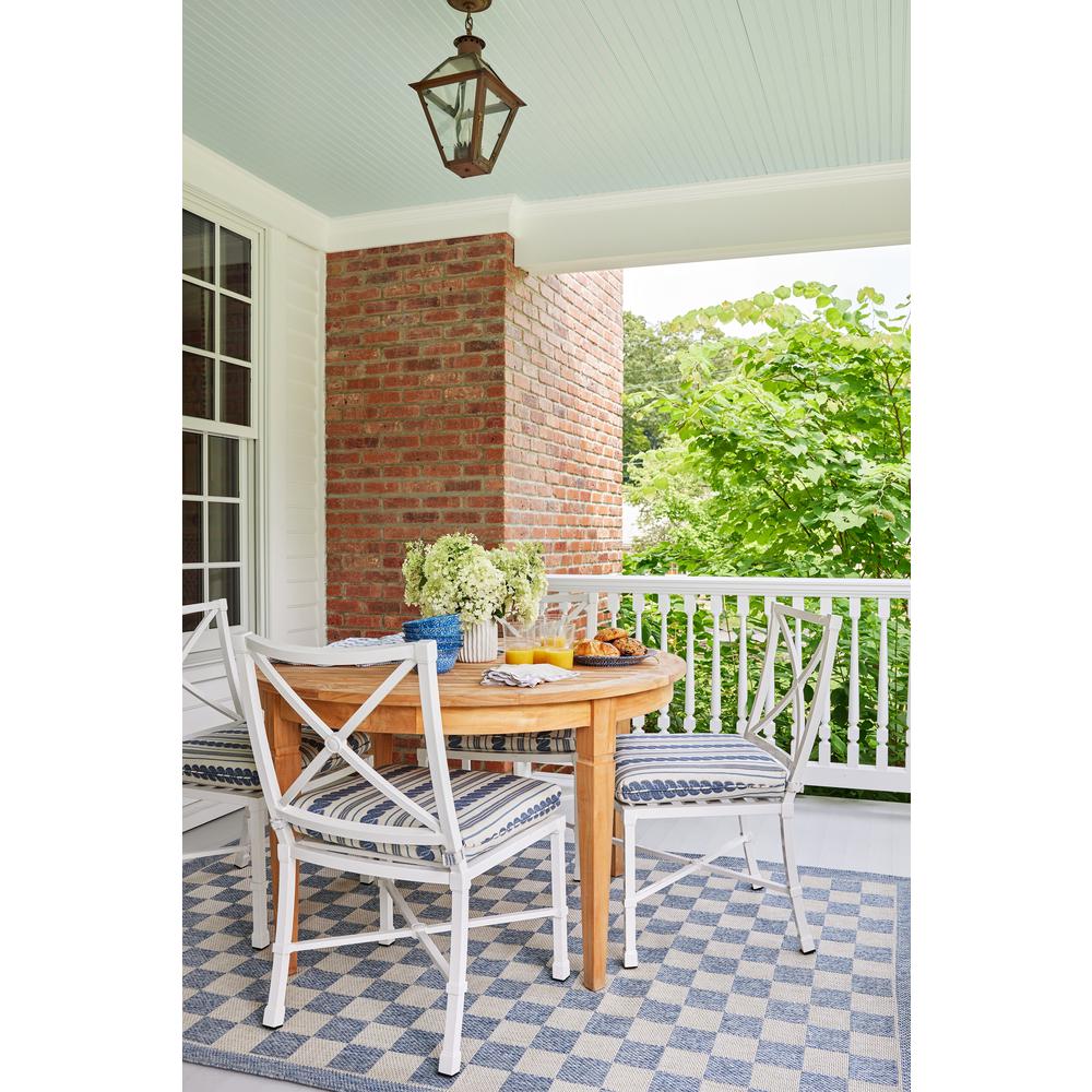Contemporary Rectangle Area Rug, Blue, 2' X 3'. Picture 11