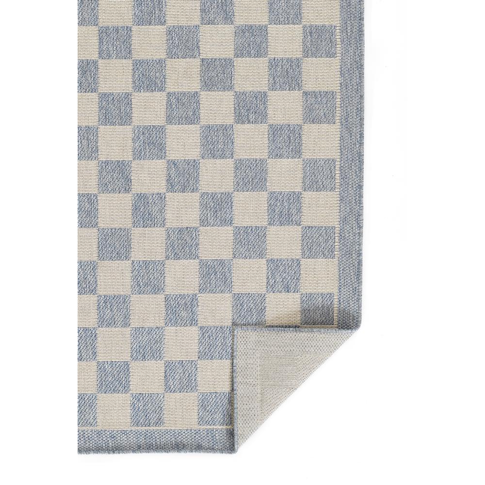 Contemporary Rectangle Area Rug, Blue, 2' X 3'. Picture 3