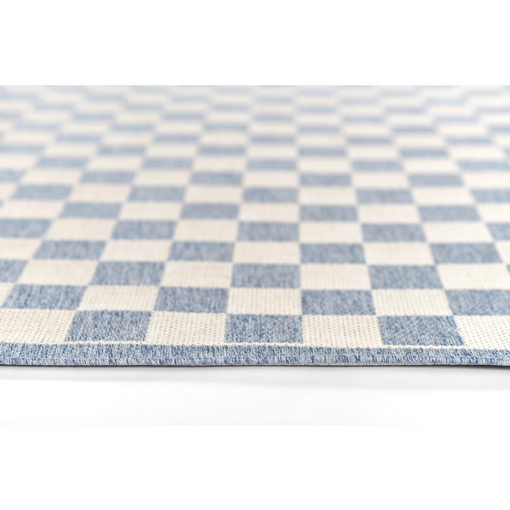 Contemporary Rectangle Area Rug, Blue, 2' X 3'. Picture 7