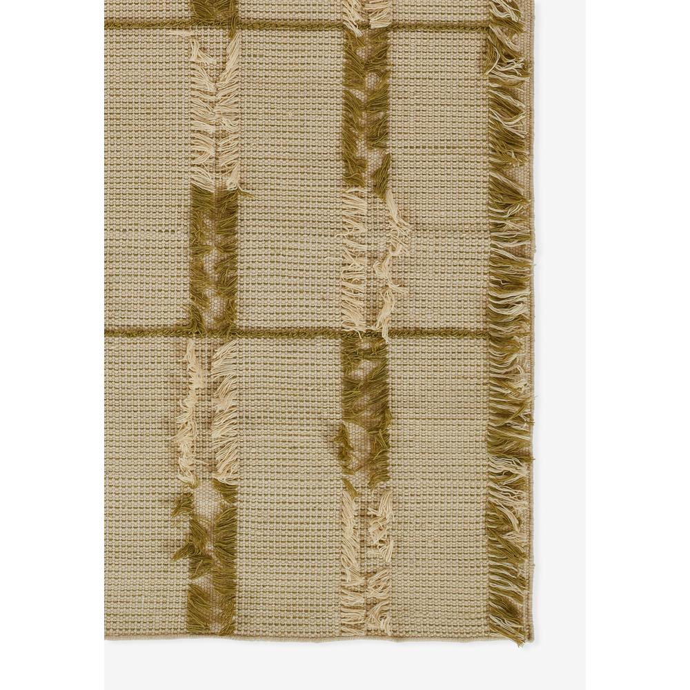 Contemporary Rectangle Area Rug, Green, 2' X 3'. Picture 2