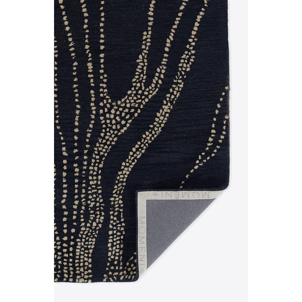 Contemporary Rectangle Area Rug, Navy, 2' X 3'. Picture 3