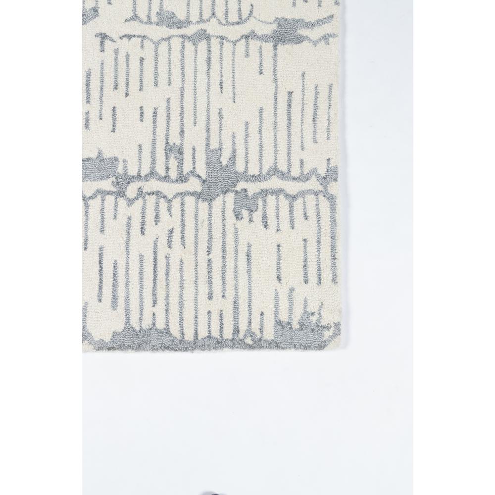 Contemporary Rectangle Area Rug, Grey, 2' X 3'. Picture 2