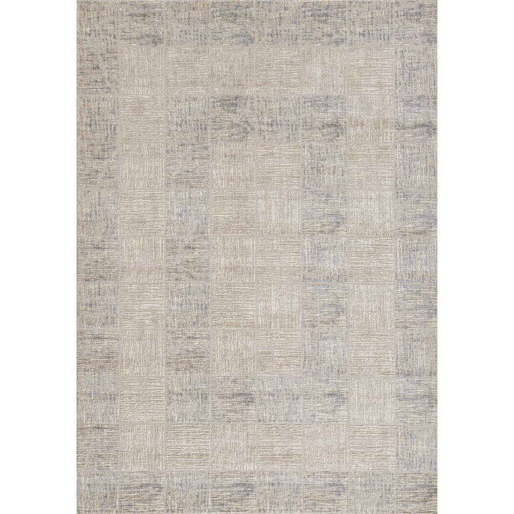 Contemporary Runner Area Rug, Blue, 2'3" X 8' Runner. Picture 1