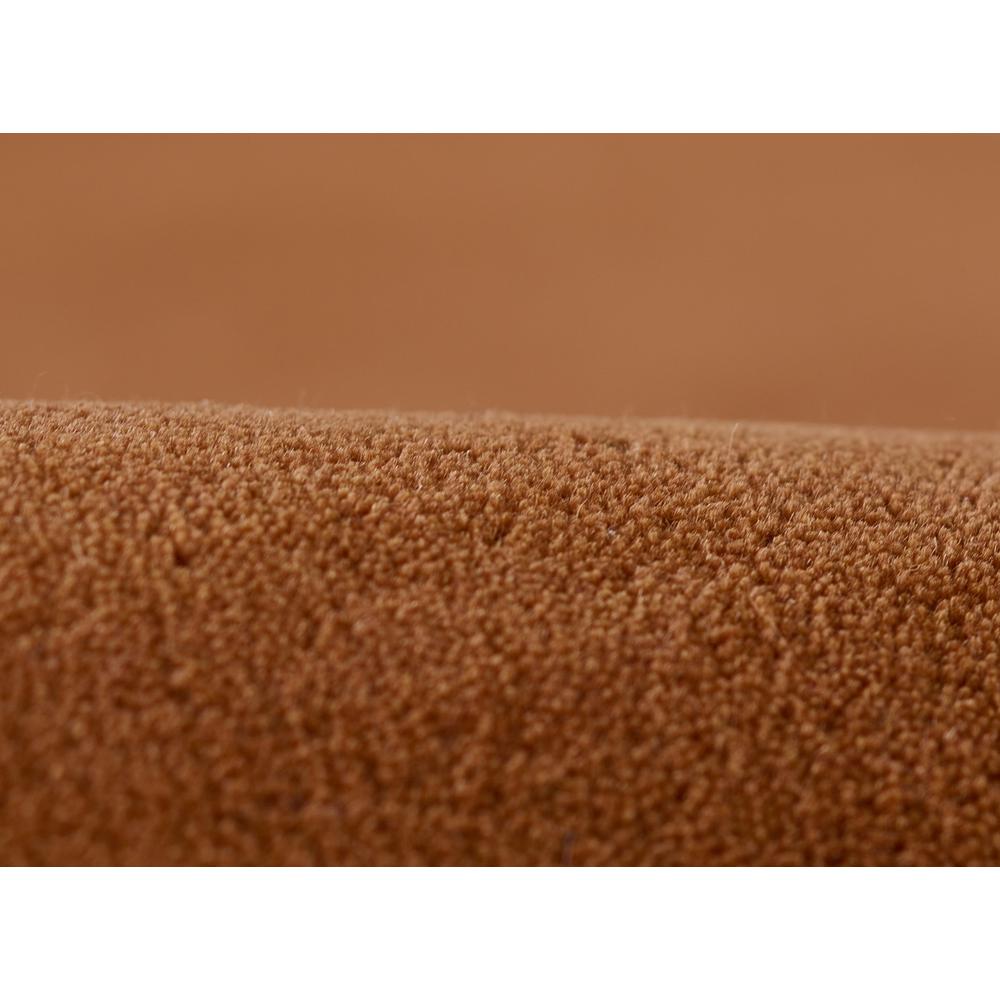 Contemporary Rectangle Area Rug, Copper, 2' X 4'. Picture 4