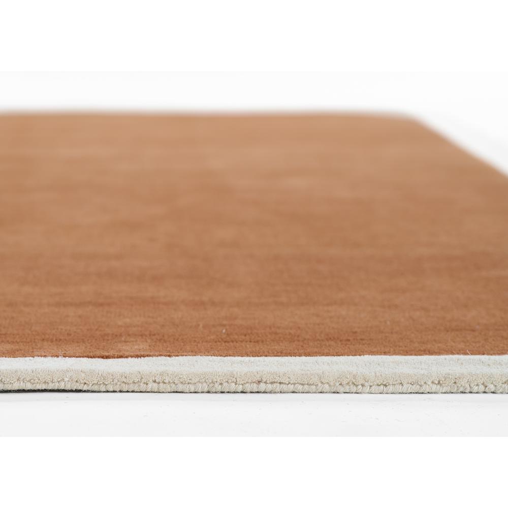 Contemporary Rectangle Area Rug, Copper, 2' X 4'. Picture 5