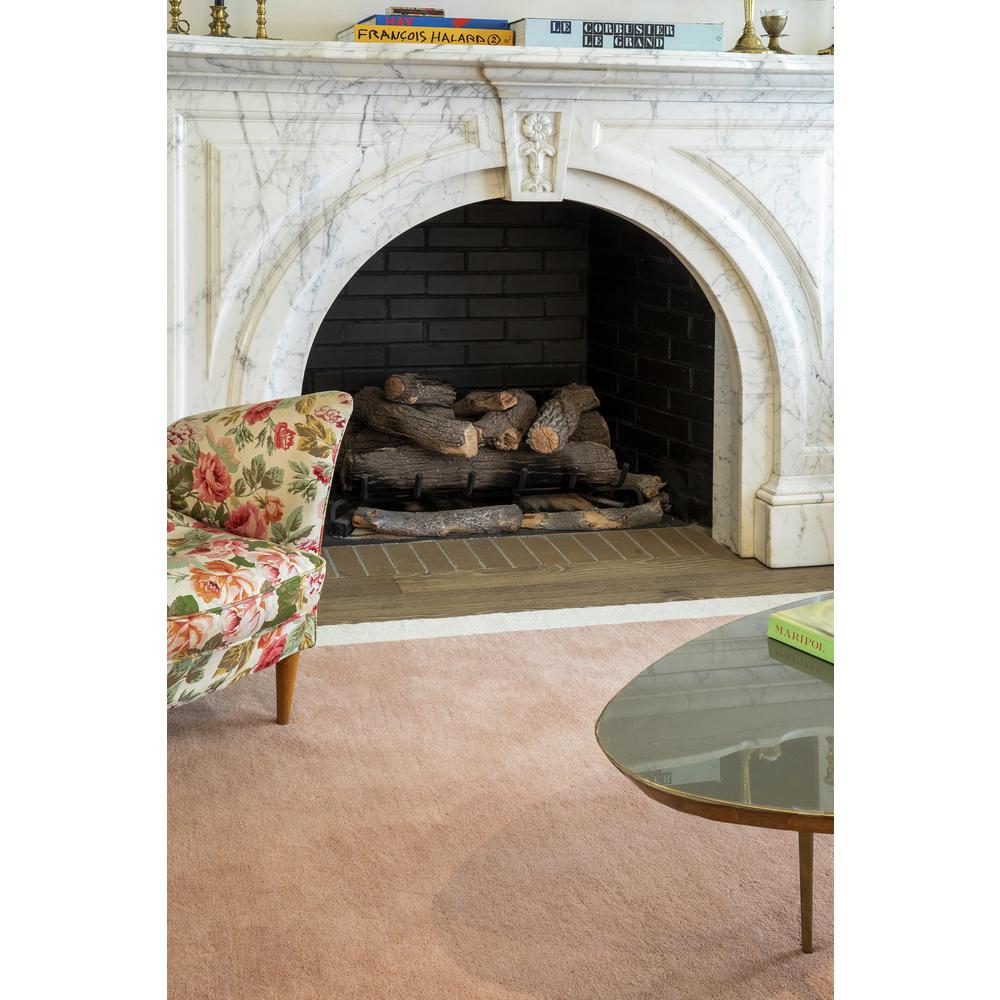 Contemporary Rectangle Area Rug, Pink, 2' X 4'. Picture 12