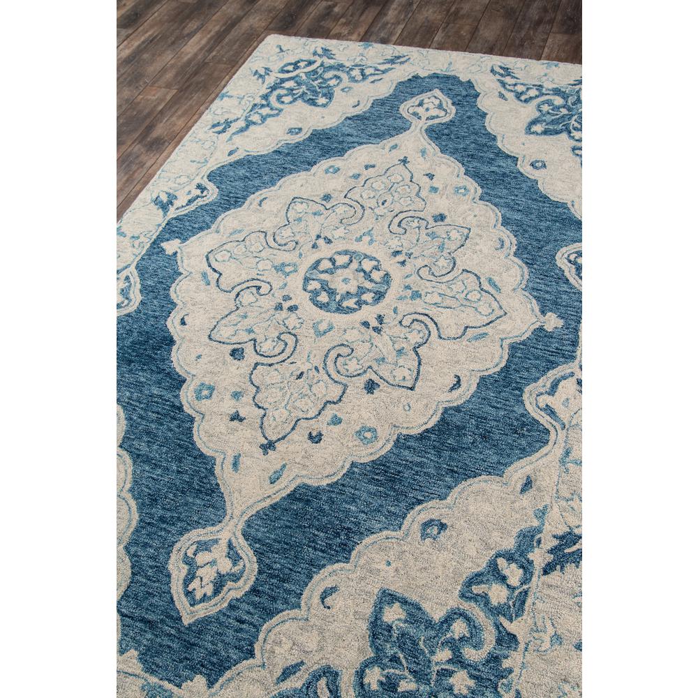 Traditional Rectangle Area Rug, Blue, 2' X 3'. Picture 2